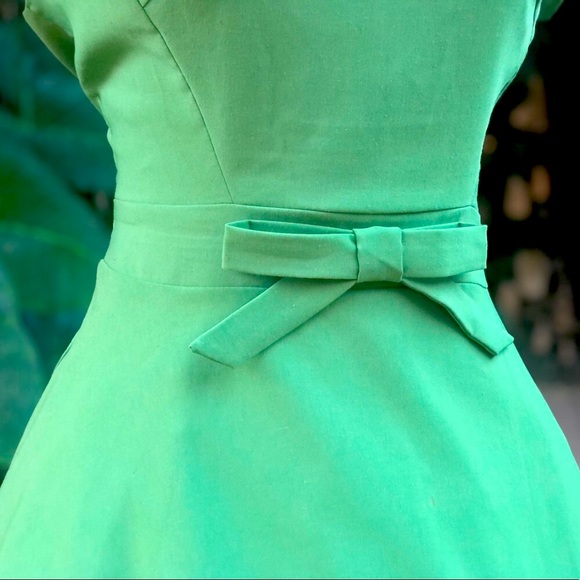 1950s Style fit and flare dress pinupgirl.com - Picture 7 of 10